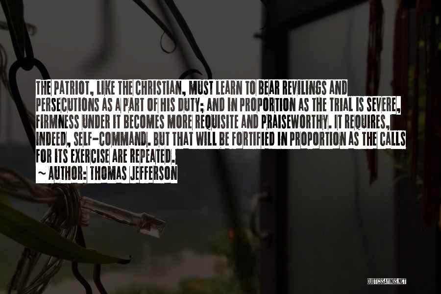 Praiseworthy Quotes By Thomas Jefferson