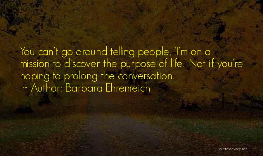 Pramanix Quotes By Barbara Ehrenreich