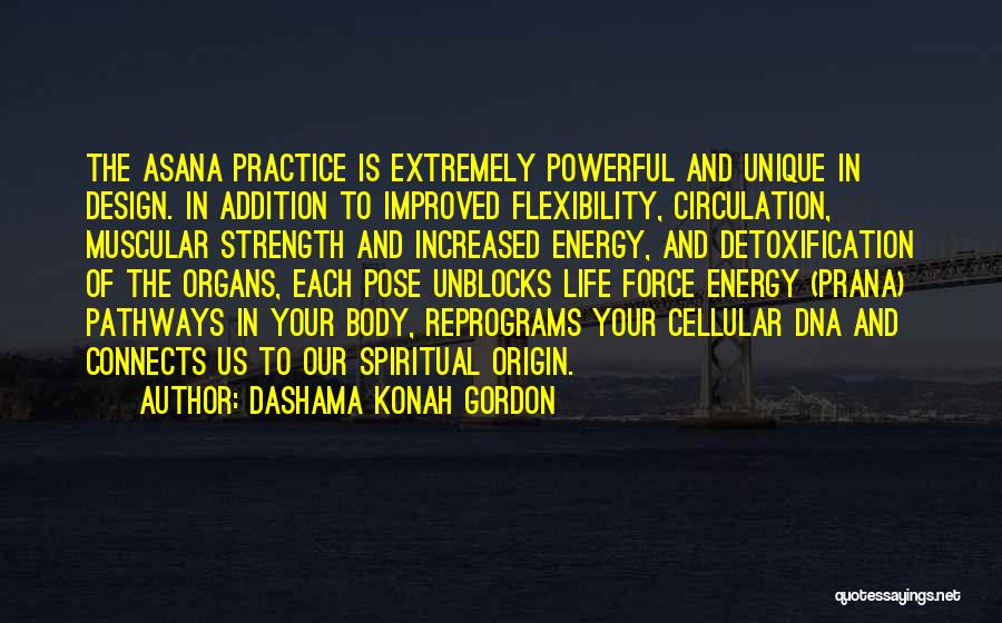 Prana Energy Quotes By Dashama Konah Gordon