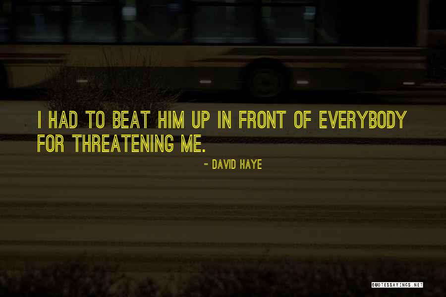 Pranamoon Quotes By David Haye Pranamoon Quotes By David Haye