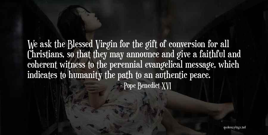 Praneetha Quotes By Pope Benedict XVI Praneetha Quotes By Pope Benedict XVI