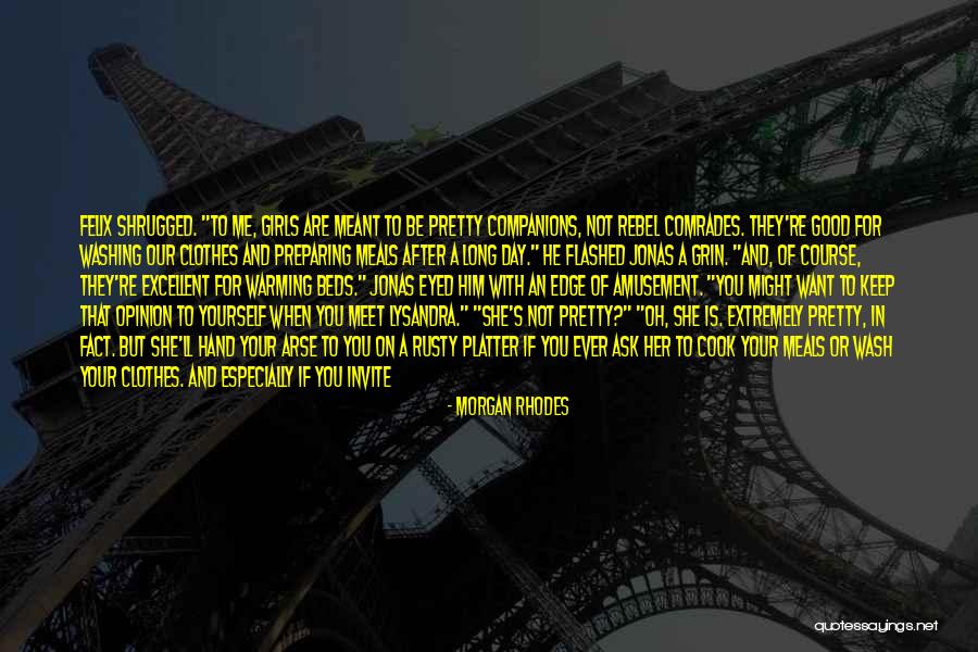 Praseetha Menon Quotes By Morgan Rhodes Praseetha Menon Quotes By Morgan Rhodes