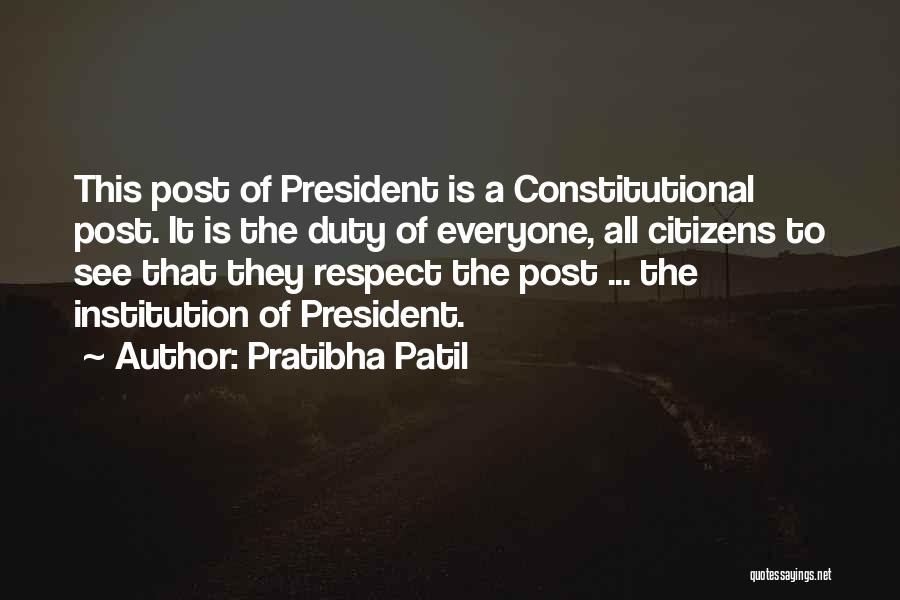 Pratibha Quotes By Pratibha Patil