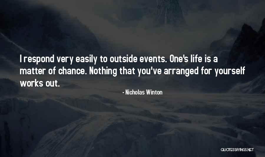 Praticar O Quotes By Nicholas Winton Praticar O Quotes By Nicholas Winton