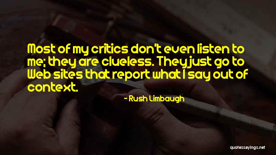Pratter Center Quotes By Rush Limbaugh Pratter Center Quotes By Rush Limbaugh