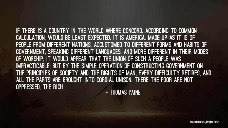 Prawiek Quotes By Thomas Paine