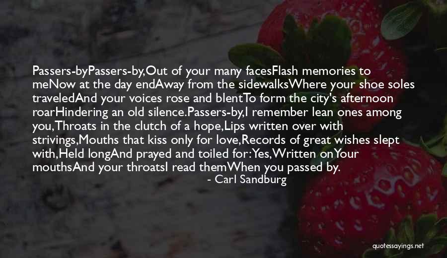 Prayed With You Quotes By Carl Sandburg Prayed With You Quotes By Carl Sandburg