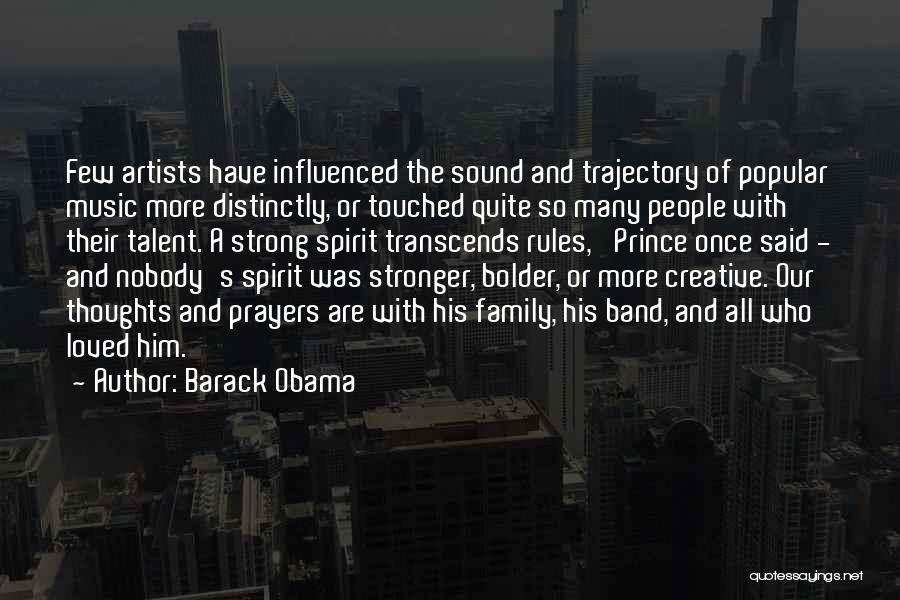 Prayer And Family Quotes By Barack Obama