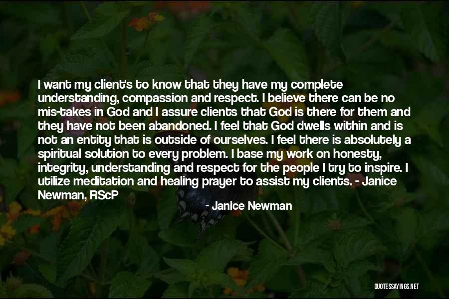 Prayer And Healing Quotes By Janice Newman