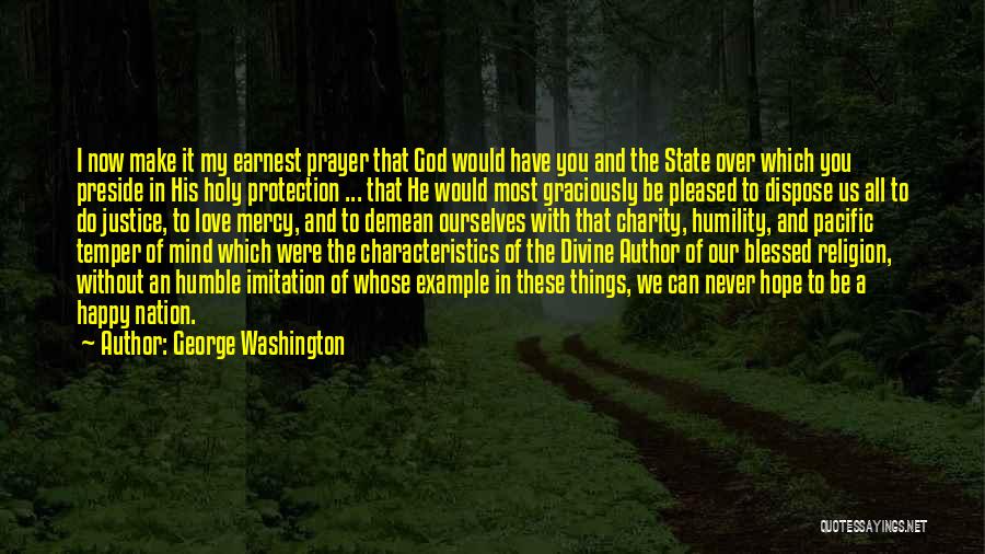 Prayer And Hope Quotes By George Washington