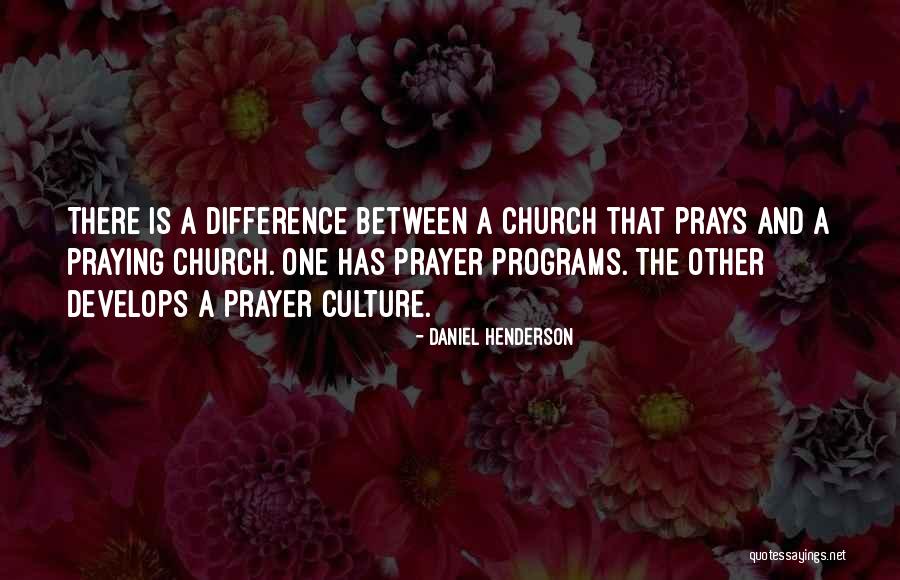 Prayer And Revival Quotes By Daniel Henderson