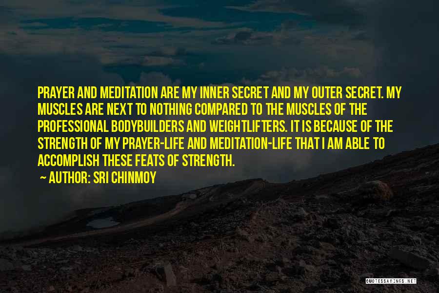 Prayer And Strength Quotes By Sri Chinmoy