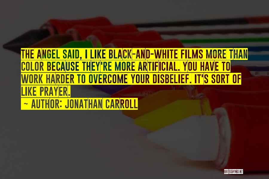 Prayer And Work Quotes By Jonathan Carroll
