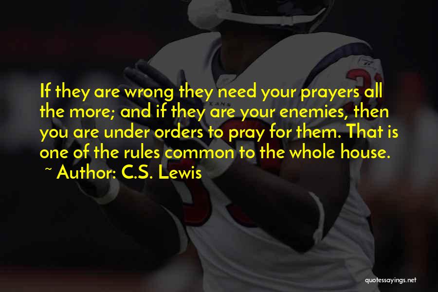 Prayer By C.s. Lewis Quotes By C.S. Lewis