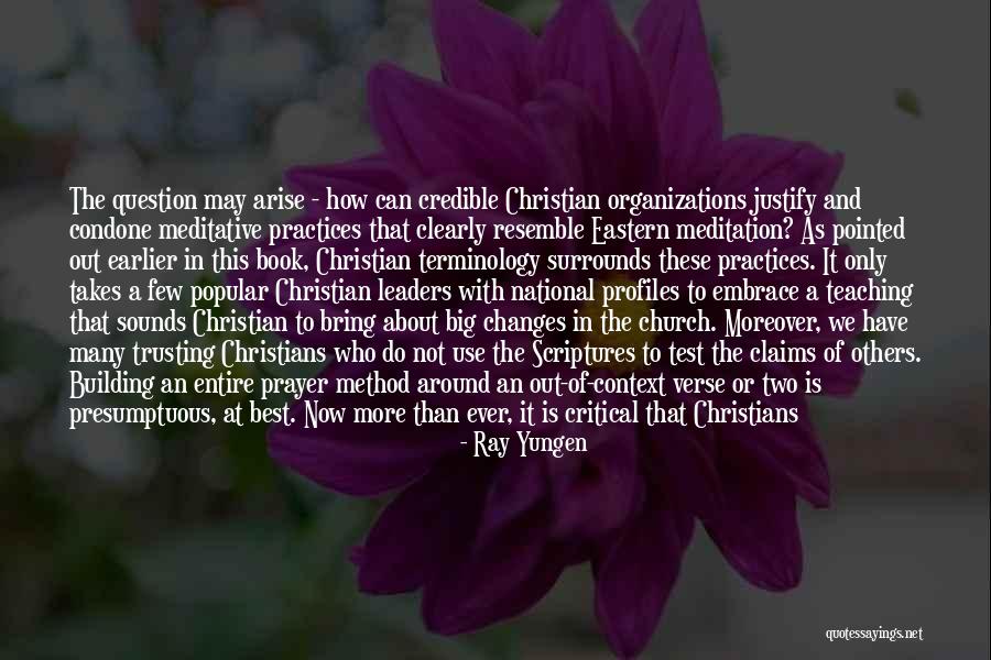 Prayer By Christian Leaders Quotes By Ray Yungen Prayer By Christian Leaders Quotes By Ray Yungen