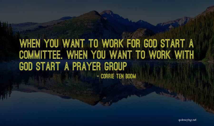 Prayer Corrie Ten Boom Quotes By Corrie Ten Boom