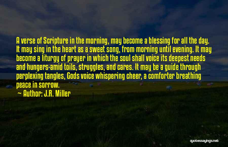 Prayer For Morning Quotes By J.R. Miller