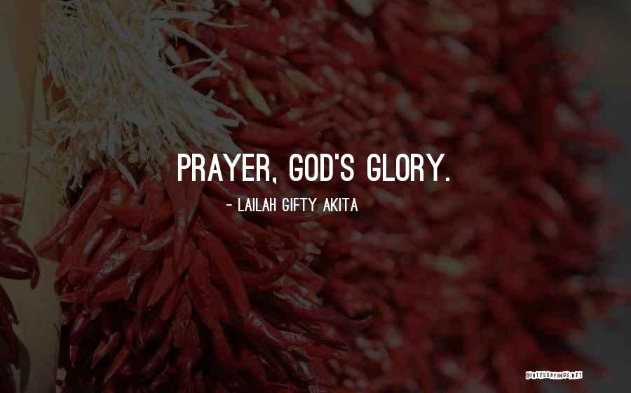 Prayer Habits Quotes By Lailah Gifty Akita