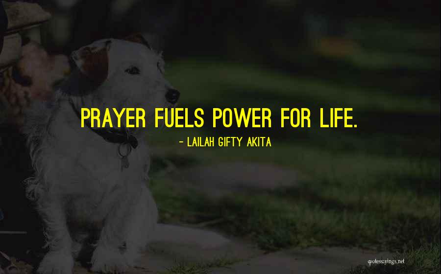 Prayer Habits Quotes By Lailah Gifty Akita