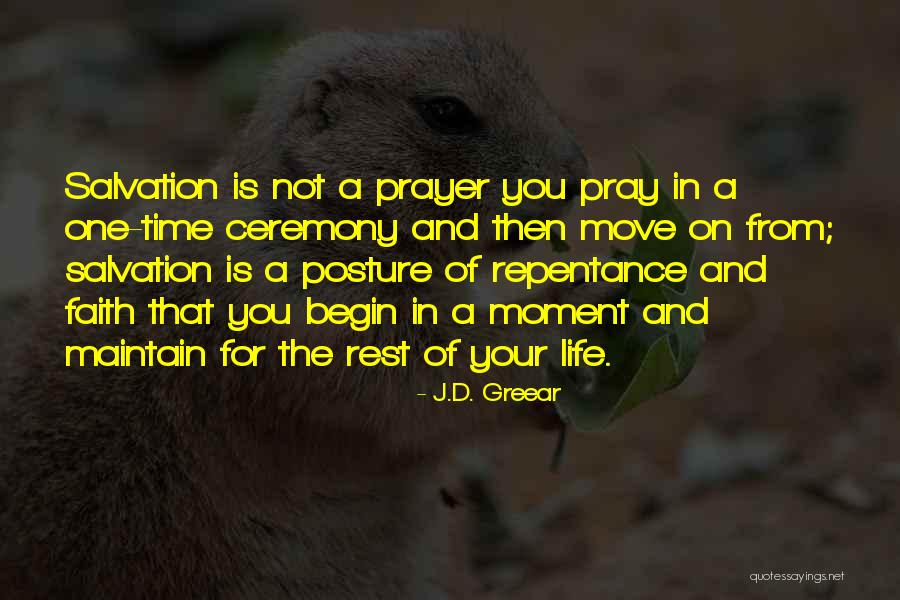 Prayer In Life Quotes By J.D. Greear Prayer In Life Quotes By J.D. Greear