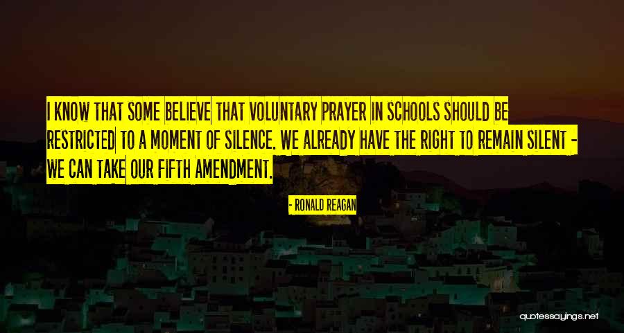 Prayer In School Quotes By Ronald Reagan Prayer In School Quotes By Ronald Reagan