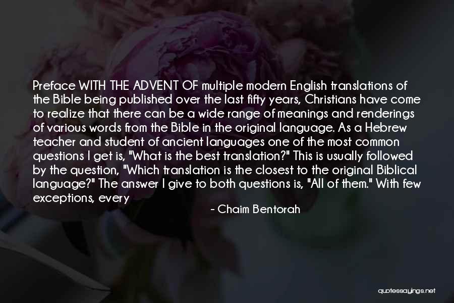 Prayer In The Bible Quotes By Chaim Bentorah Prayer In The Bible Quotes By Chaim Bentorah