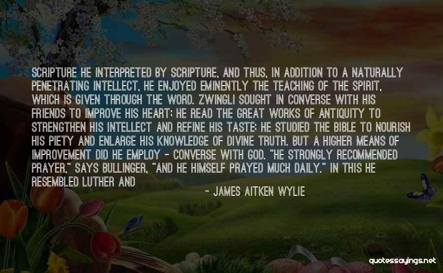 Prayer In The Bible Quotes By James Aitken Wylie Prayer In The Bible Quotes By James Aitken Wylie