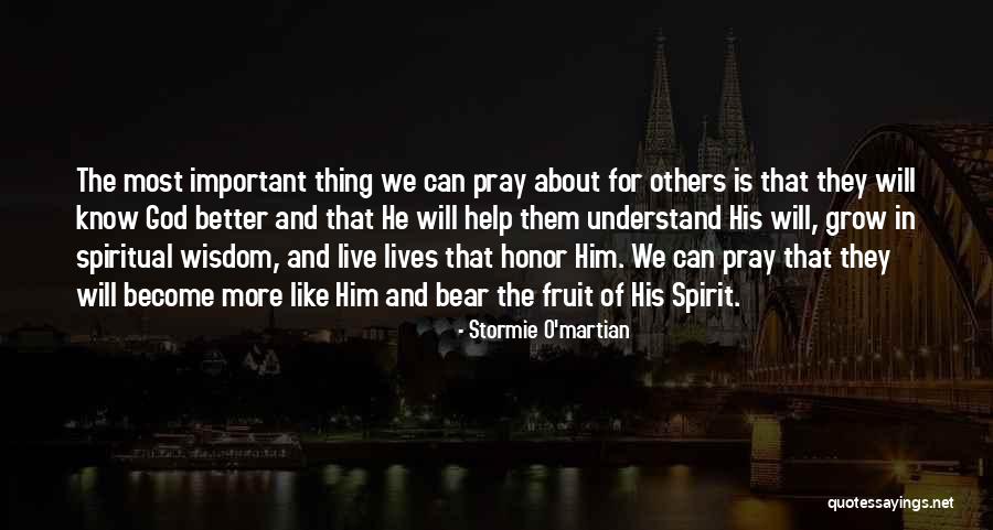 Prayer In The Bible Quotes By Stormie O'martian Prayer In The Bible Quotes By Stormie O'martian