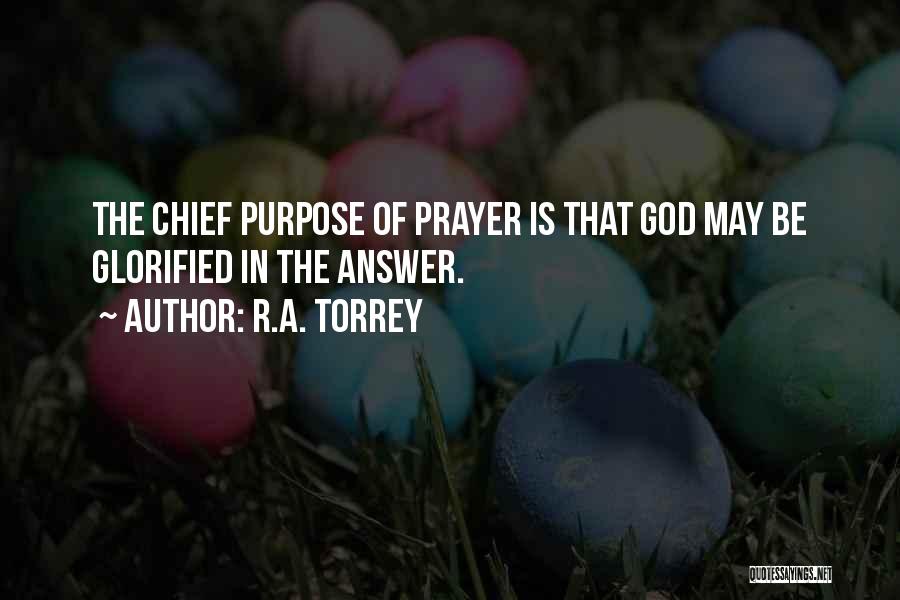 Prayer Is The Answer Quotes By R.A. Torrey