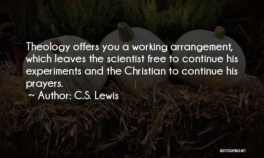 Prayer Not Working Quotes By C.S. Lewis