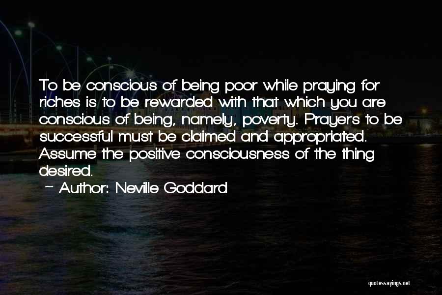 Prayer Positive Quotes By Neville Goddard