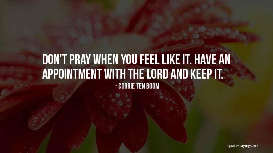 Prayer Powerful Quotes By Corrie Ten Boom