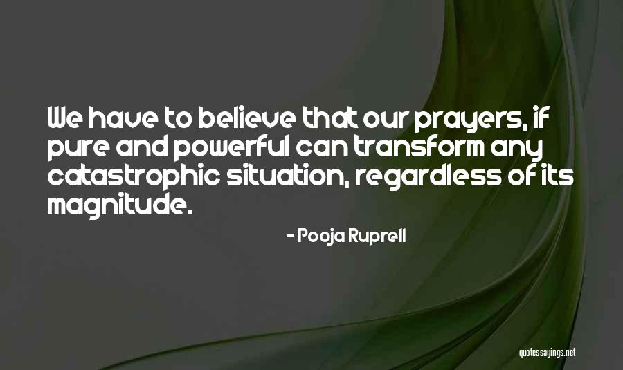 Prayer Powerful Quotes By Pooja Ruprell