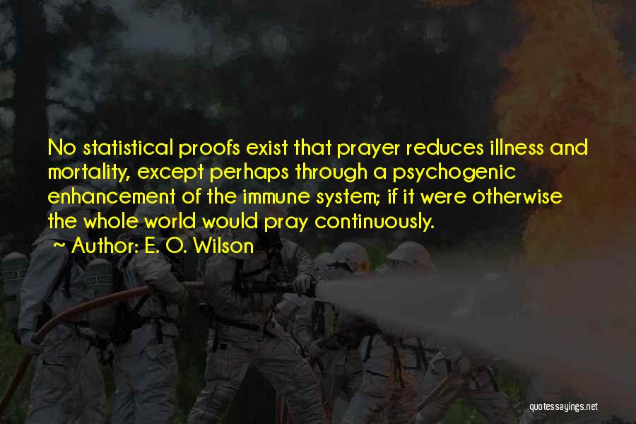 Prayer Religion Quotes By E. O. Wilson