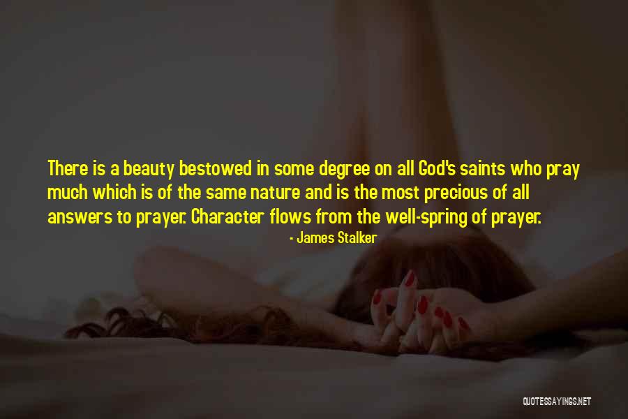 Prayer Saints Quotes By James Stalker Prayer Saints Quotes By James Stalker