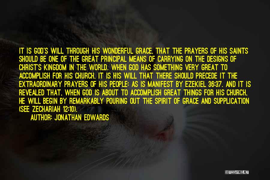 Prayer Saints Quotes By Jonathan Edwards