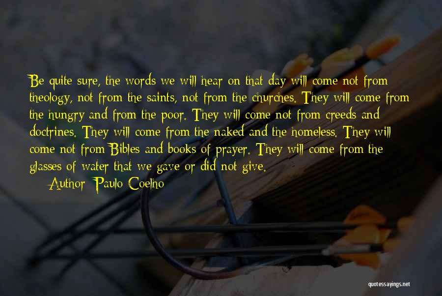 Prayer Saints Quotes By Paulo Coelho