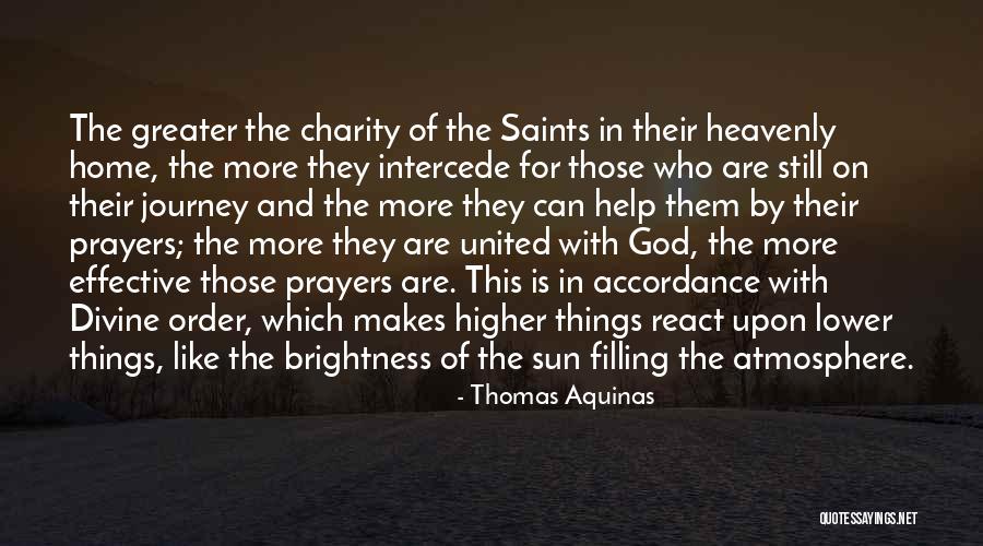 Prayer Saints Quotes By Thomas Aquinas