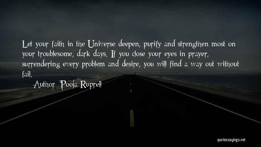 Prayer Without Faith Quotes By Pooja Ruprell