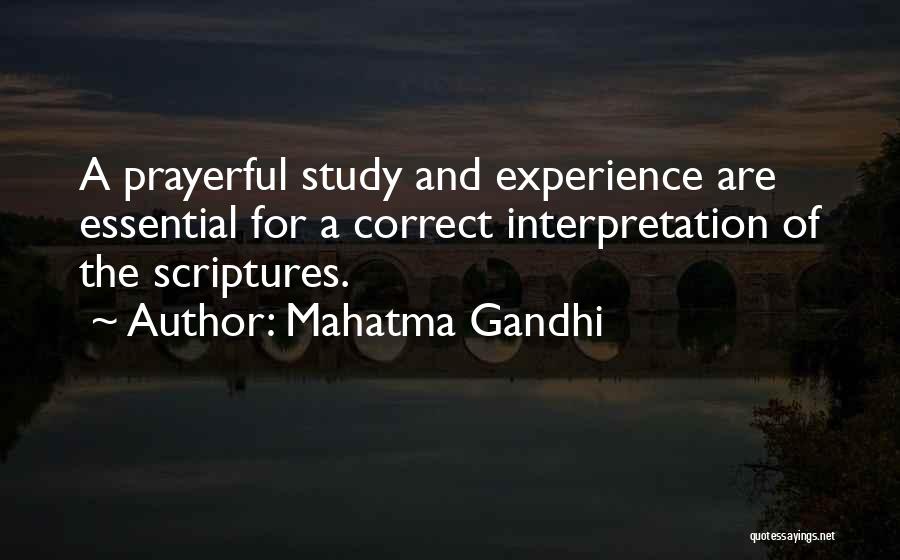 Prayerful Quotes By Mahatma Gandhi