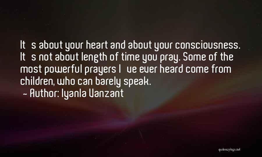 Prayers Are Heard Quotes By Iyanla Vanzant