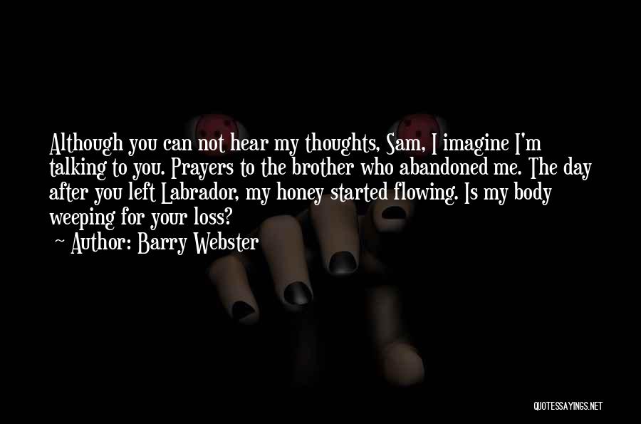 Prayers For Your Loss Quotes By Barry Webster