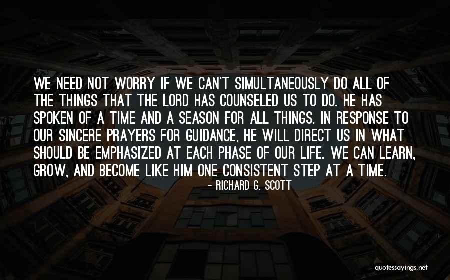 Prayers The Lord Quotes By Richard G. Scott Prayers The Lord Quotes By Richard G. Scott