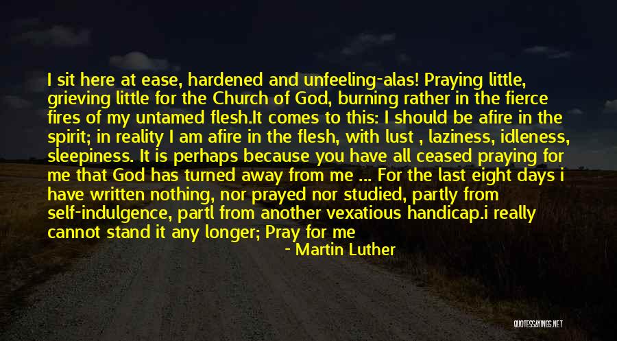 Praying For One Another Quotes By Martin Luther