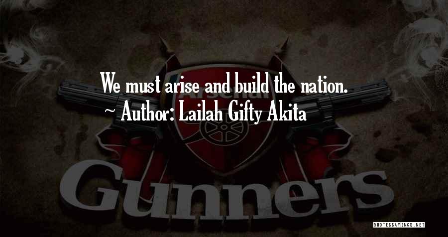 Praying For Our Nation Quotes By Lailah Gifty Akita