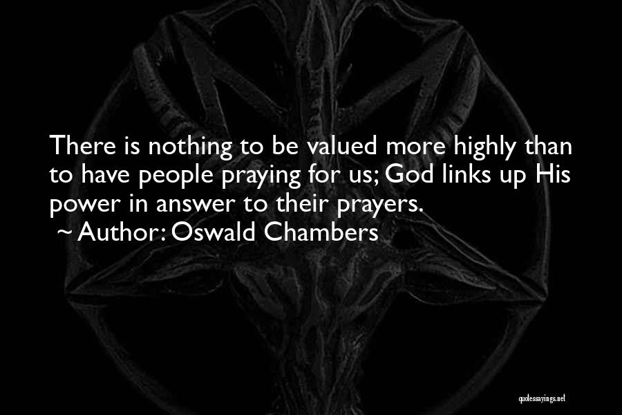 Praying For Yourself Quotes By Oswald Chambers