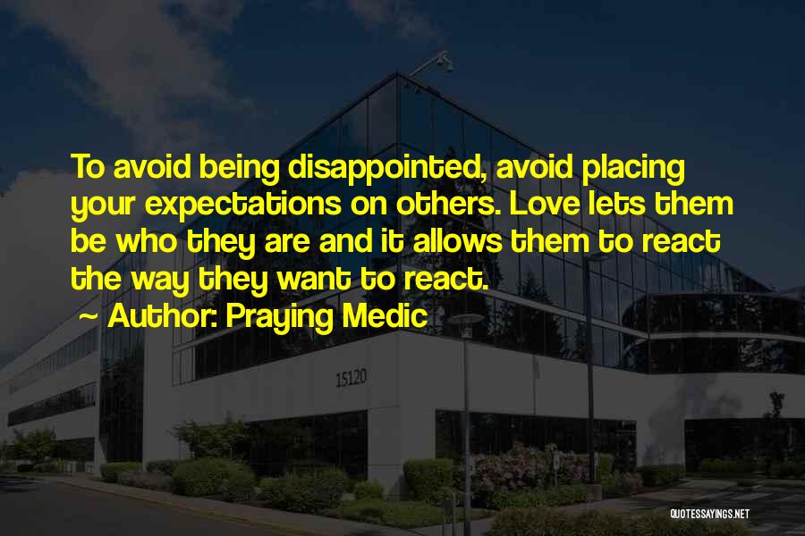 Praying Medic Quotes 210087