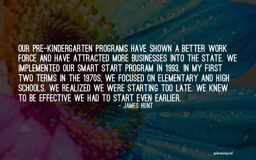 Pre Kindergarten Quotes By James Hunt Pre Kindergarten Quotes By James Hunt