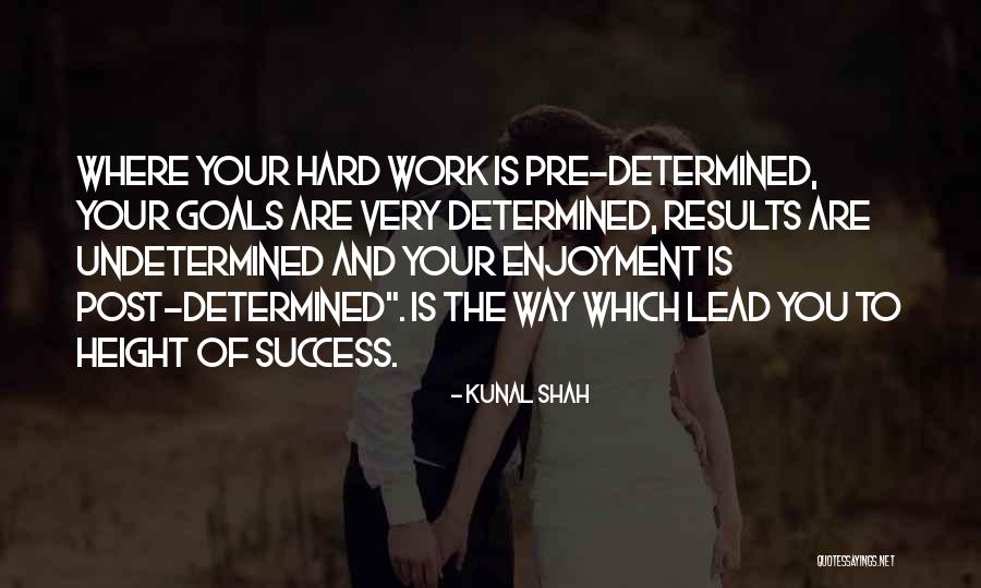 Pre Quotes By Kunal Shah