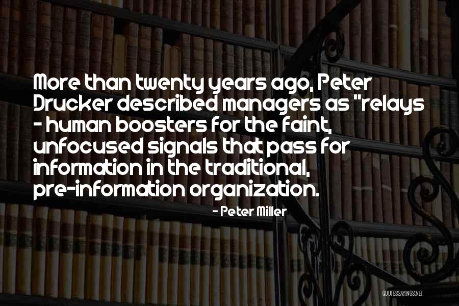 Pre Quotes By Peter Miller